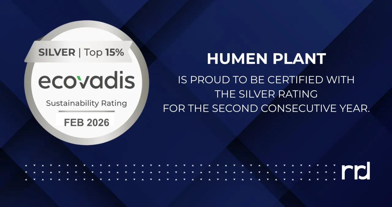 EcoVadis Silver for the Second Consecutive Year
